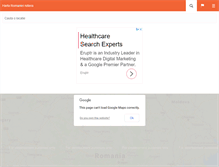 Tablet Screenshot of harta-romaniei.org